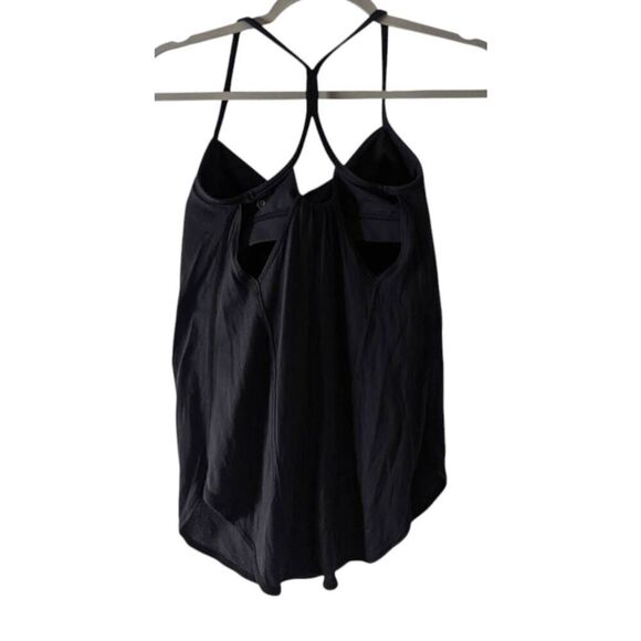 LULULEMON ATHLETICA Roll Out Tank 'Black' Size 4 - Picture 6 of 7